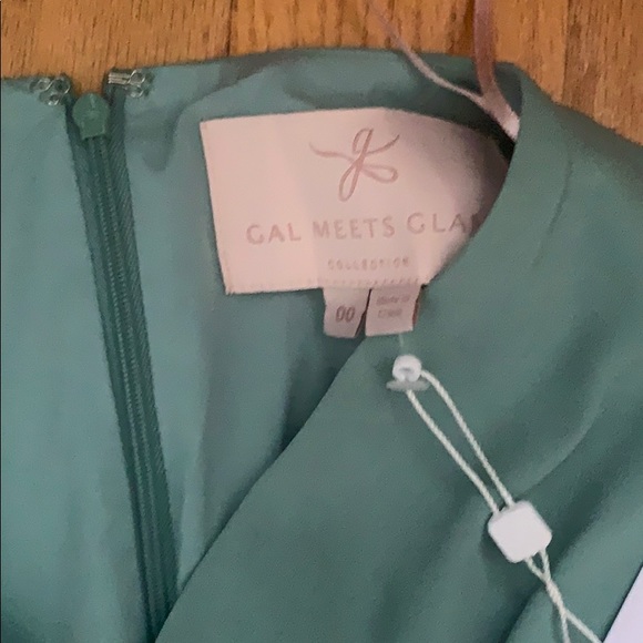 NWT Gal Meets Glam Seraphina Green Mint Dress 00 - Picture 5 of 6